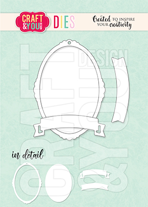 CW152 Wykrojnik /Die-Mini frame - Mini ramka - Craft&You Design