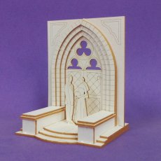 WYK1399 TEKTURKA Crafty Moly - U PROGU MIŁOŚCI - POD KAPLICĄ 3D