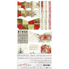 CC-JJ-41 CHRISTMAS TIME - JUNK JOURNAL SET - zestaw dodatków
