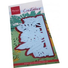 LR0722 Wykrojnik Marianne Design - CreaTables - GATE FOLDING - JUNGLE - liście, palmy, monstera