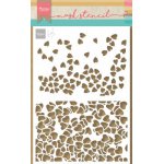 PS8096 Maska Marianne Design - Craft stencil - A5 - TINY'S HEARTS - serca