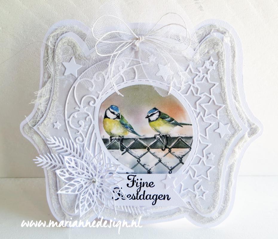 CR1559 Wykrojnik Marianne Design - CrafTables - ART TEXTURE STARS