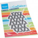 CR1568 Wykrojnik Marianne Design - CrafTables - ART TEXTURE CHRISTMAS TREES