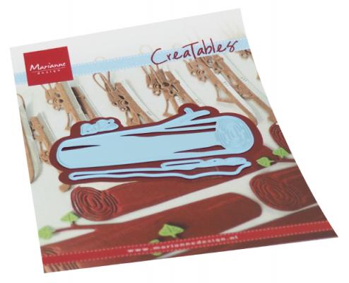 LR0680 Wykrojnik Marianne Design - CreaTables - TREE LOG