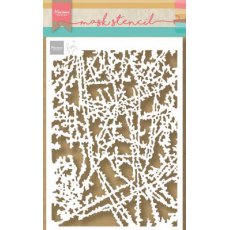 PS8106 Maska Marianne Design - Craft stencil - A5 - TINY'S FROZEN WINDOW - zmrożone okno