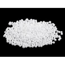 740138-1 Wypełnienie - kulki styropianowe Ø3-5 mm do wyrobu dekoracji białe