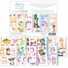 MT-CUT-01  - MINTAY PAPERS Cute Book- Zeszyt elementów do wycinania - 15,2 x 20,3 cm