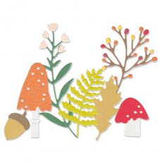 665489 Wykrojnik Sizzix Thinlits Die Set 11PK - Winter Nature