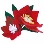 665494 Wykrojnik Sizzix Bigz Die - Seasonal Florals, 3-D