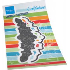 CR1571 Wykrojnik Marianne Design - CrafTables - STITCHING BORDER ICE CRYSTALS