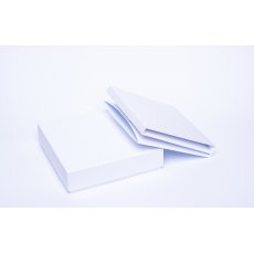 ID-4639 Kwadratowy Trifold w pudełku 15,2 biały GoatBox
