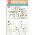 PS8109 Maska Marianne Design - Craft stencil - A5 - Tiny's Bubbles & Sparkles