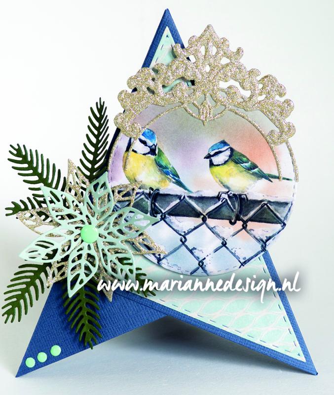 LR0732 Wykrojnik Marianne Design - CreaTables - ANJA'S PYRAMID