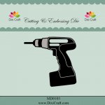 MD0103 Wykrojnik Dixi Craft-  wiertarka