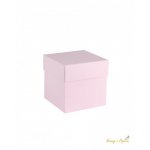 RZP-133 Pudełko exploding box - różowe - 8x8x8cm