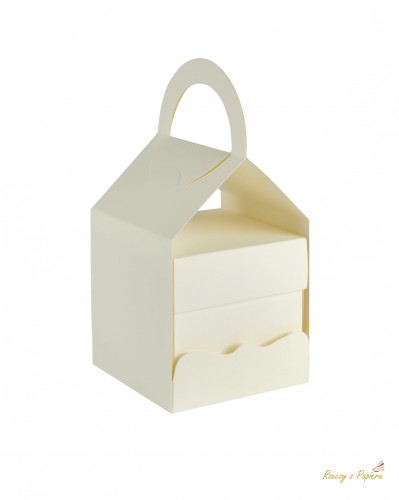 RZP-143 Torebka na exploding box - kremowa