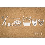 LA21512 Zestaw krawiecki - Tekturka - Sewing stories