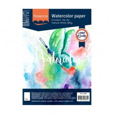2911-4003  Florence Watercolour paper texture - A4 papier akwarelowy 300g 10szt