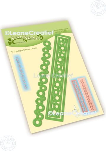 45.7873 Wykrojniki Leane Creatief - Borders Circles cutting die - border kółeczka