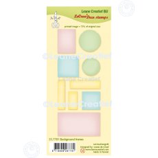 55.7781 Stemple akrylowe Leane Creatief -  Background frames - ramki tła