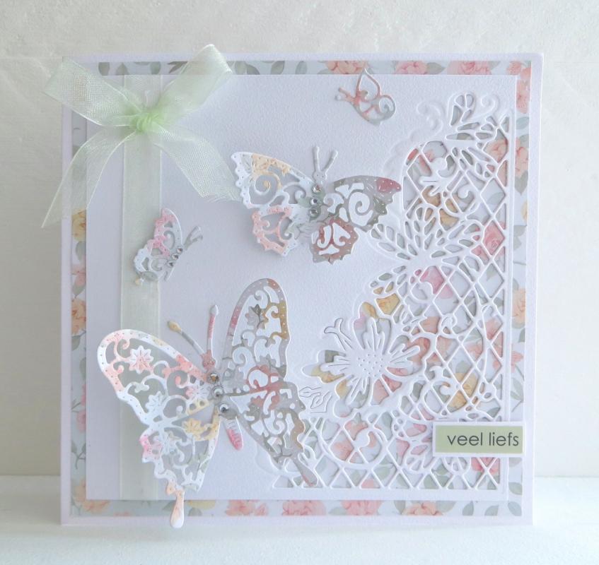 LR0746 Wykrojnik Marianne Design - CreaTables - ANJA'S BUTTERFLY XL