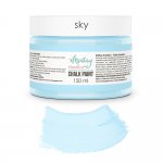 MTK-CHALK-10  Mintay Kreativa - Farba Kredowa, 150 ml - SKY
