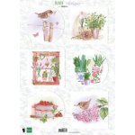EWK1273 Arkusz A4 -Marianne Design - French Antiques - Herbs