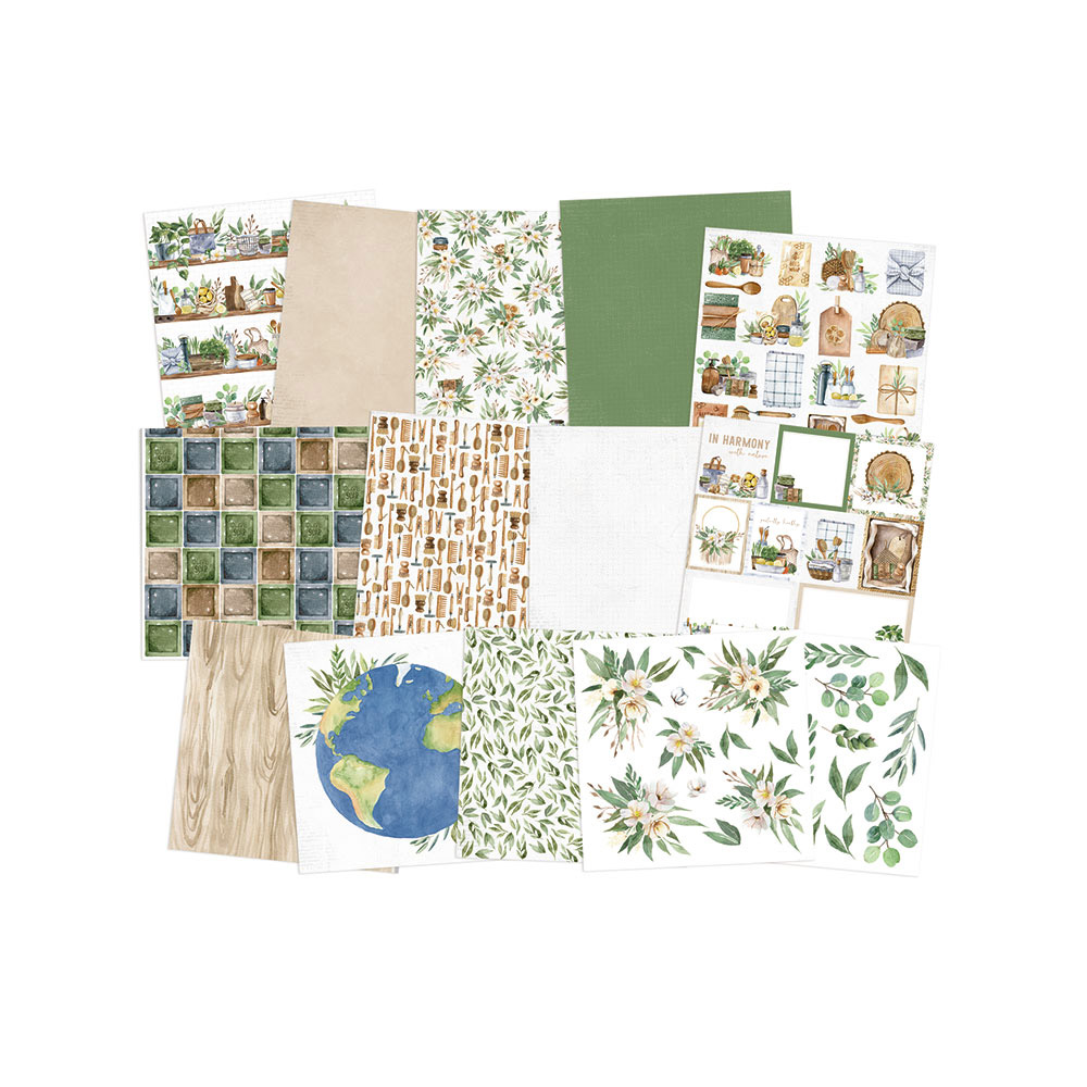 P13-NPB-09 Bloczek papierów There is noPlanet B 15x15cm