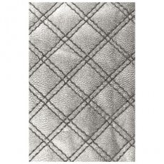 665734 Folder wytłaczający Sizzix 3-D texture fades embossing folder Quilted