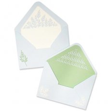 665821 Wykrojnik Sizzix Thinlits Die Set 8PK - Botanic Envelope Liners