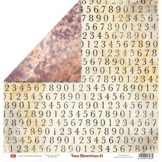 CP-TO01 TIME OBSESSION 01-Paper/Papier dwustronny Craft&You Design 30,5x30,5