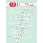 CW166 Wykrojnik /Die- Numbers - liczby - Craft&You Design