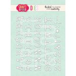 CW167 Wykrojnik /Die-Alphabet Big Letters - Alfabet duże litery - Craft&You Design