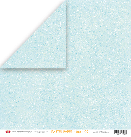 CPBase-PP02 Pastel Paper 02-Paper/Papier dwustronny Craft&You Design 30,5x30,5