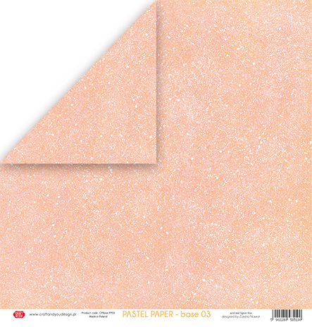 CPBase-PP03 Pastel Paper 03-Paper/Papier dwustronny Craft&You Design 30,5x30,5