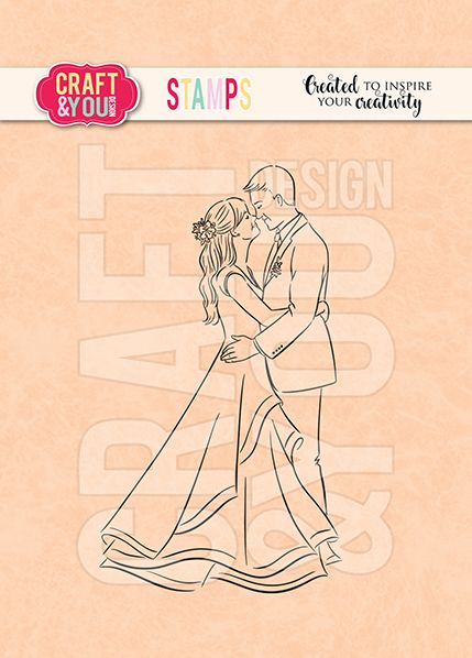 CS018 Zestaw stempli akrylowych - Dancing Young Couple - Sweet Memories