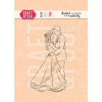 CS018 Zestaw stempli akrylowych - Dancing Young Couple - Sweet Memories