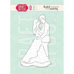 CW159 Wykrojnik /Die- Mini Young Couple - mini młoda para - Craft&You Design