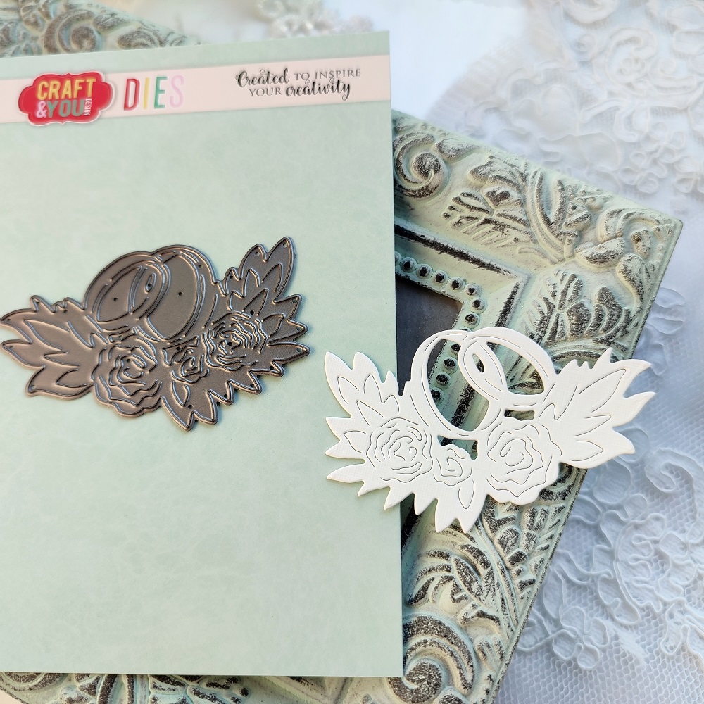 CW160 Wykrojnik /Die-Wedding Rings - obrączki ślubne - Craft&You Design