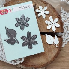 CW174 Wykrojnik /Die-Vintage Flower - Kwiat vintage - Craft&You Design