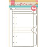 PS8120 Maska Marianne Design - Craft stencil - A4 - SHOPPING BAG