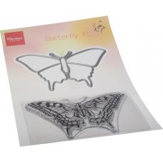 TC0894 Stemple silikonowe z wykrojnikami - TINY'S BUTTERFLY XL 