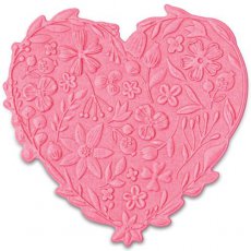 665743 Folder wytłaczający Sizzix • 3-D impresslits embossing folder Floral heart
