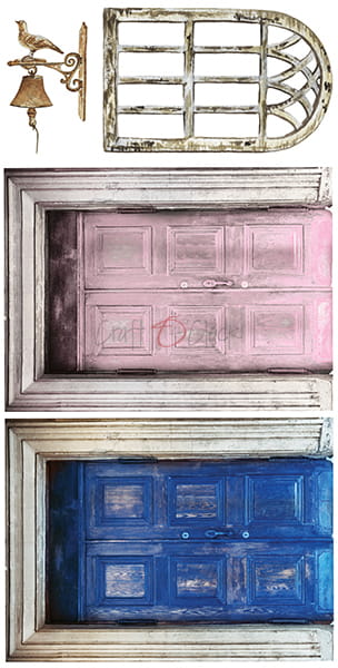 CC-MM18-AW-10 AFTERNOON WALK - JUNK JOURNAL SET - zestaw dodatków