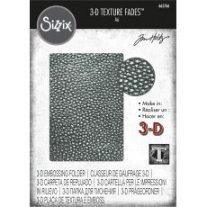 665766 Folder wytłaczający Sizzix 3-D Textured Impressions Embossing Folder - "Cracked Leather"