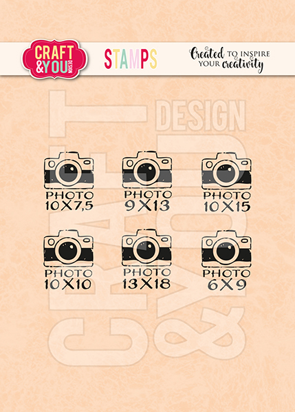 CS021 Stemple akrylowe- Mini Cameras - Mini aparaciki