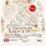 CSET01-BAPAR-4 Kreatywny zestaw papierów 30,5x30,5cm Craft&You Design - BABY PARTY