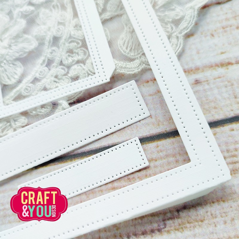 CW177 Wykrojnik /Die-Photo Frame - Ramka na zdjęcie - Craft&You Design