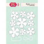 CW183 Wykrojnik /Die-Small Flowers - set 2 - małe kwiatki 2 - Craft&You Design