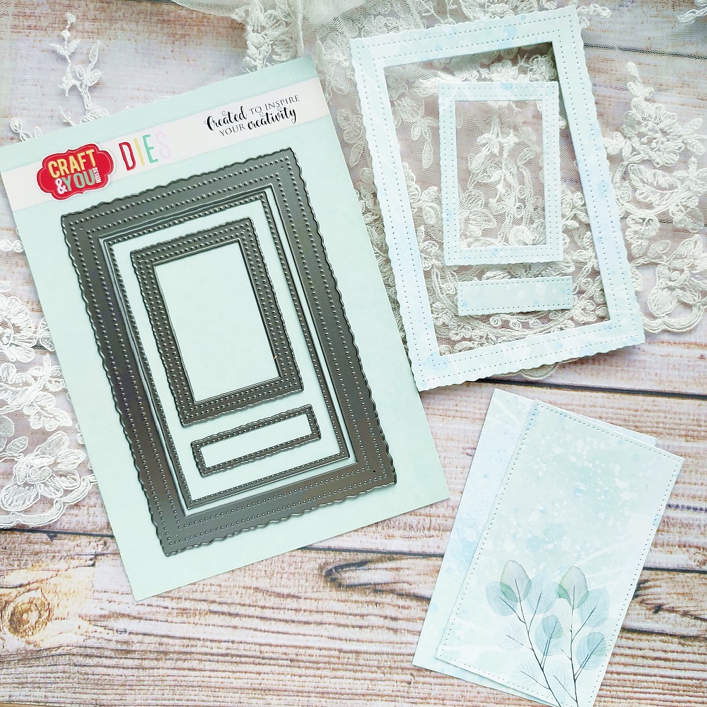 CW184 Wykrojnik /Die-Old Frames - Ramki stare zdjęcie - Craft&You Design